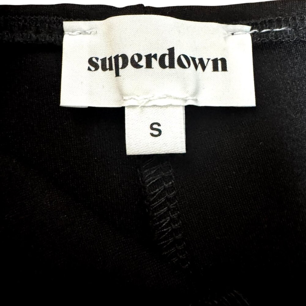 NWT Superdown Brylee Black Cut Out Jumpsuit Women's Size Small - Picture 5 of 7